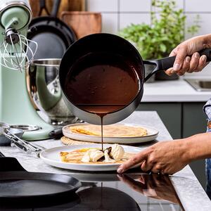 KitchenAid Classic Forged 16cm Open Saucepan Black