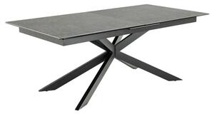 Imperia Extending Ceramic Dining Table Large In Fairbanks Black