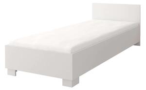 Oxnard Wooden Single Bed In Matt White