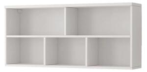 Oxnard Wooden Wall Shelf Rectangular In Matt White