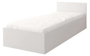 Oxnard Wooden Single Bed With Storage In Matt White