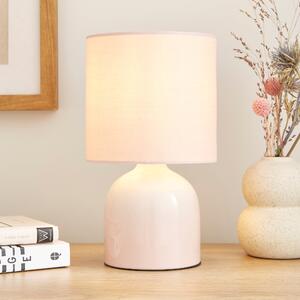 Opalle Reactive Glaze Table Lamp Pink