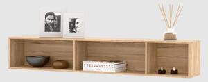 Narva Wooden Wall Shelf In Mountain Ash