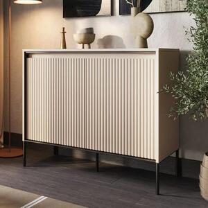 Trier Wooden Sideboard With 2 Doors In Beige