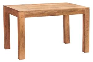 Tivat Mango Wood Dining Table Small In Light Mahogany