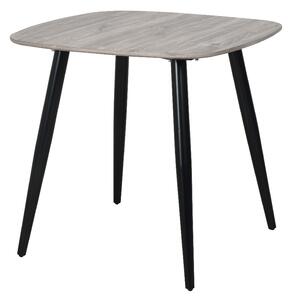 Arta Wooden Square Dining Table In Grey Oak Effect