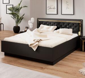 Allen Wooden King Size Bed In Black