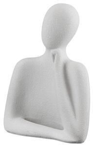 Terrell Polyresin Reflection Sculpture In White