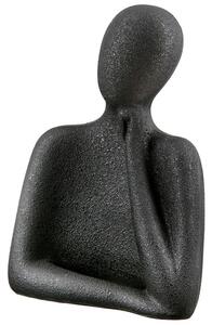 Terrell Polyresin Reflection Sculpture In Black