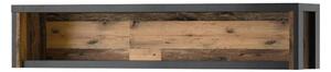 Blois Wooden Wall Shelf In Matera Oak