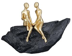 Ocala Polyresin In Love Sculpture In Gold