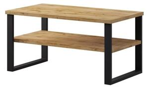 Hobart Wooden Coffee Table In Wotan Oak