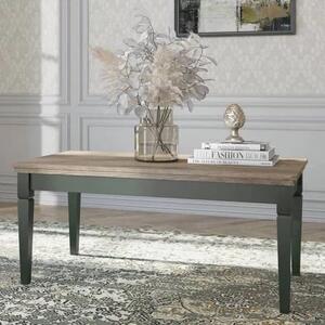 Eilat Wooden Coffee Table In Green