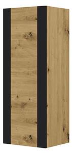 Macon Wooden Storage Cabinet Wall 1 Door In Artisan Oak