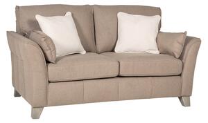 Jekyll Fabric 2 Seater Sofa In Biscuit With Cushions