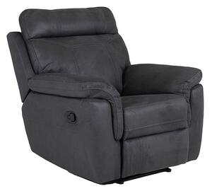 Colyton Fabric Recliner 1 Seater Sofa In Azul