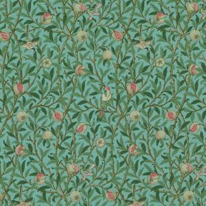 William Morris Birds & Pomegranate Outdoor Fabric Duckegg