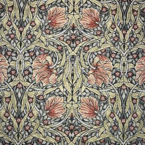 William Morris Pimpernel Tapestry Fabric Russet