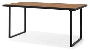 Lorain Wooden Dining Table Rectangular Large In Lancelot Oak