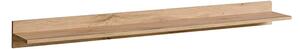 Torino Wooden Wall Shelf In Wotan Oak