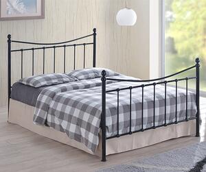 Alderley Metal King Size Bed In Black