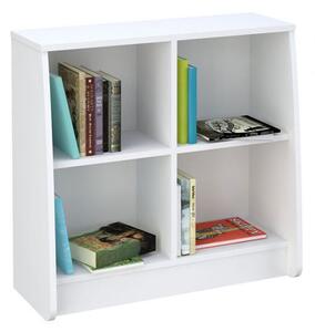 Loft Station Kids Bookcase In White