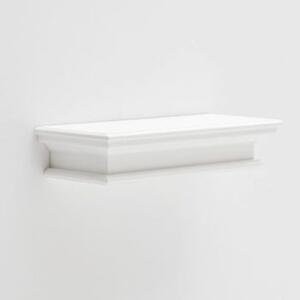 Allthorp Medium Floating Wall Shelf In Classic White