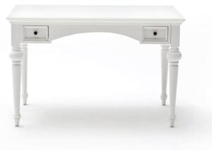 Proviko Wooden Computer Desk In Classic White