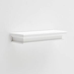 Allthorp Long Floating Wall Shelf In Classic White