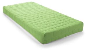 Kids Jazz Coil Memory Foam Small Single Mattress In Green