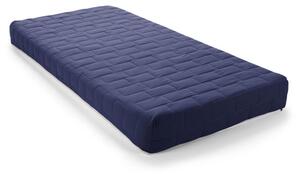 Kids Jazz Coil Memory Foam Small Single Mattress In Navy Blue