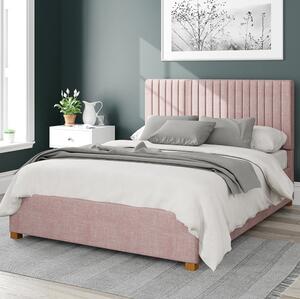 Grant Pure Pastel Cotton Ottoman Bed Pink