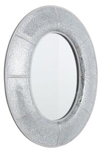 Wrens Oval Wall Bedroom Mirror In Antique Silver Frame