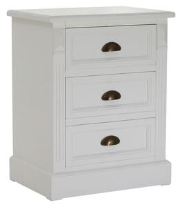 Hardtik Wooden Chest Of 3 Drawers In White