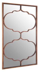 Zaria Arabesque Wall Bedroom Mirror In Warm Gold Frame