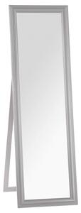 Urbana Floor Standing Cheval Mirror In Grey Wooden Frame