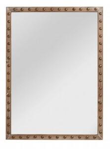 Tribes Rectangular Wall Bedroom Mirror In Natural Frame