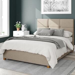 Caine Eire Linen Ottoman Bed Frame Natural