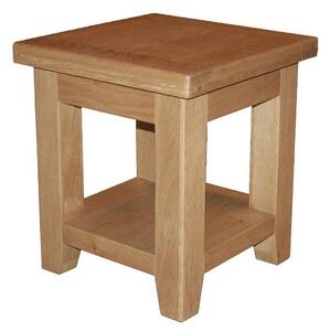 Hampshire Wooden End Table In Oak