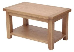 Hampshire Wooden Small Coffee Table In Oak