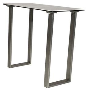 Rocca Ceramic And Glass Console Table With Steel Base