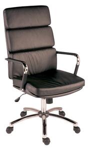 Deco Retro Eames Style Executive Office Chair In Black