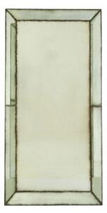 Raze Large Bevelled Edges Wall Mirror In Antique Brass Frame