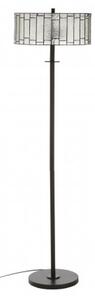 Waldron Deco Floor Lamp In Bronze Tone