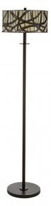 Waldron Branch Floor Lamp In Bronze Tone