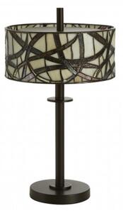 Waldron Branch Table Lamp In Bronze Tone