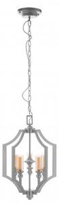 Alkali 5 Bulbs Pendant Light In Silver