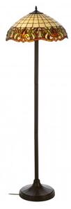 Wisterias Tiffany Umbrella Shade Floor Lamp In Bronze