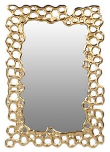 Bubble Wall Bedroom Mirror In Gold Frame