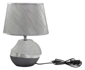 Bridgetown Ceramic Table Lamp In Silver